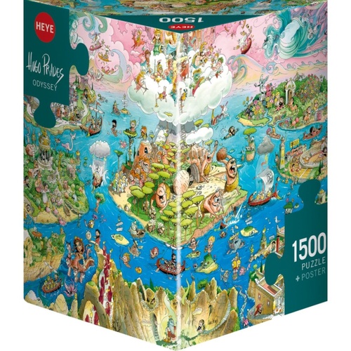 Heye Odyssey by Hugo Prades Jigsaw Puzzle 1500 Pieces
