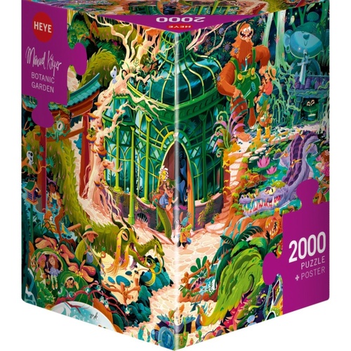 Heye Botanic Garden by Manuel Kilger Jigsaw Puzzle 2000 Pieces