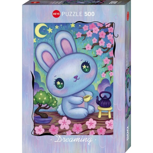Heye Dreaming: Bunny Zen Garden Jigsaw Puzzle 500 Pieces