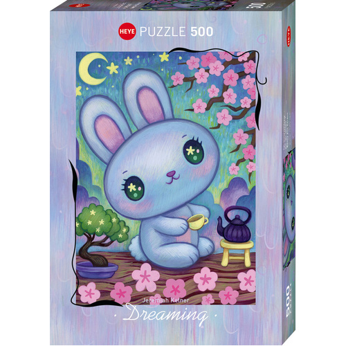 Heye Dreaming Bunny Zen Garden by Ketner Jigsaw Puzzle 500 Pieces