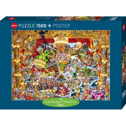 Heye Cartoon Classics: Opera Chaotica Jigsaw Puzzle 1500 Pieces