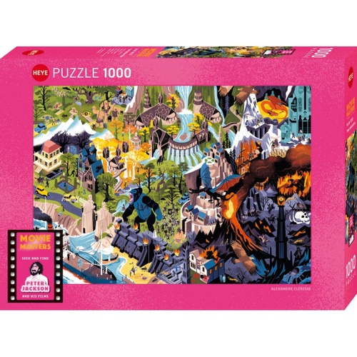Heye Peter Jackson Films Jigsaw Puzzle 1000 Pieces