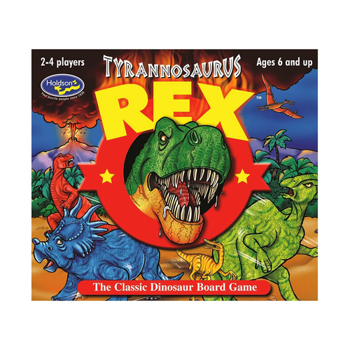 Holdson Tyrannosaurus Rex Board Game 2-4 Players Ages 6+ (HOL030439)