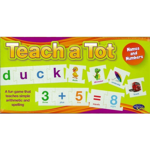 Teach A Tot Names & Numbers Fun Game (HOL031078)
