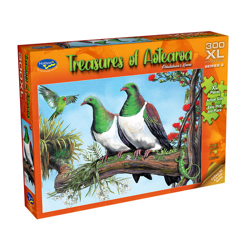 Holdson Treasures of Aotearoa Pohutukawa & Kereru Jigsaw Puzzle XL (HOL730582)