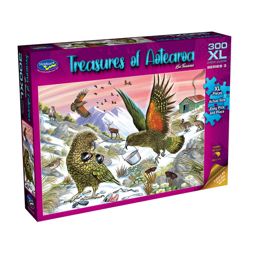 Holdson Treasures of Aotearoa Kea Treasures Jigsaw Puzzle XL 300pcs (HOL730766)