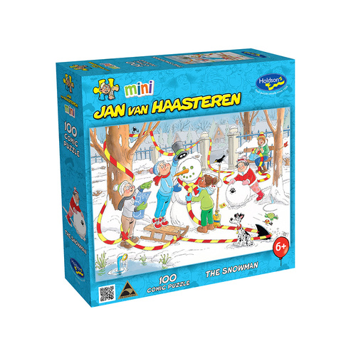 Holdson Jan Van Haasteren The Snowman Mini Jigsaw Puzzle 100 Pieces (HOL731053)