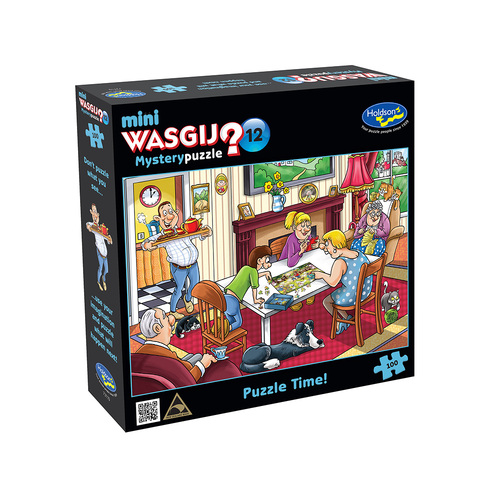 Holdson Wasgij Mystery 12 Puzzle Time Mini Jigsaw Puzzle 100pcs (HOL731107)