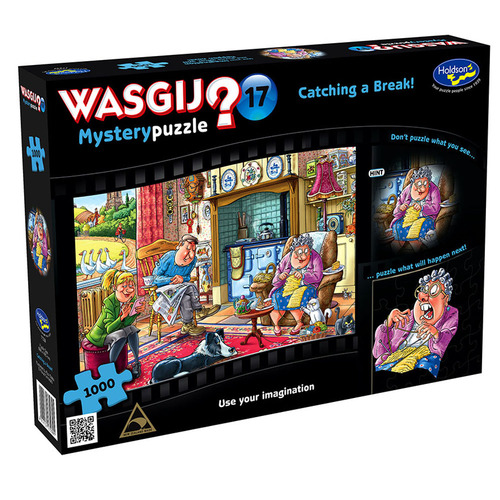 Wasgij Mystery 17 Catch Break Jigsaw Puzzles 1000 Pieces (HOL772391)