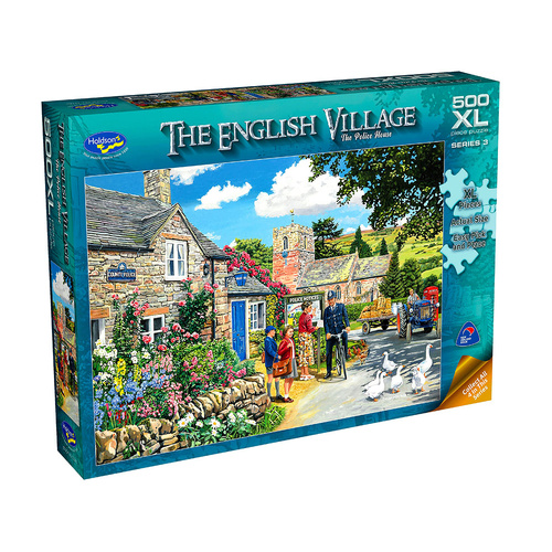 Holdson English Village Police Jigsaw Puzzle XL 500 Pieces (HOL772650)