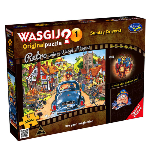 Wasgij Retro Original 1 Jigsaw Puzzles 500 Pieces XL (HOL772926)