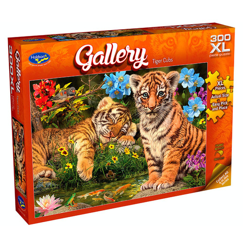 Gallery 7 Tiger Cubs Jigsaw Puzzles 300 Pieces XL (HOL773121)