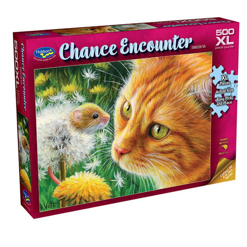 Chance Encounter Dandelion Fun Jigsaw Puzzles 500 Pieces XL (HOL773336)