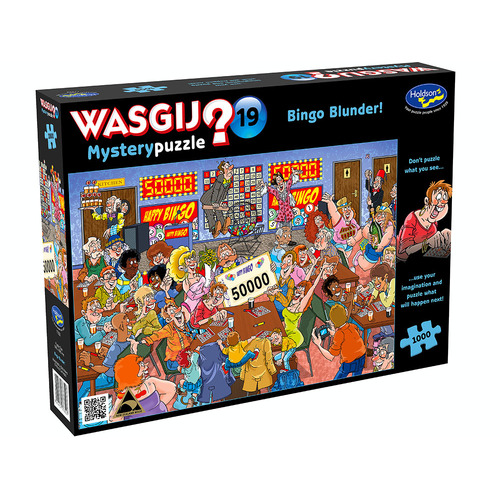 Holdson Wasgij Mystery 19 Bingo Blunder Jigsaw Puzzle 1000 Pieces (HOL773527)