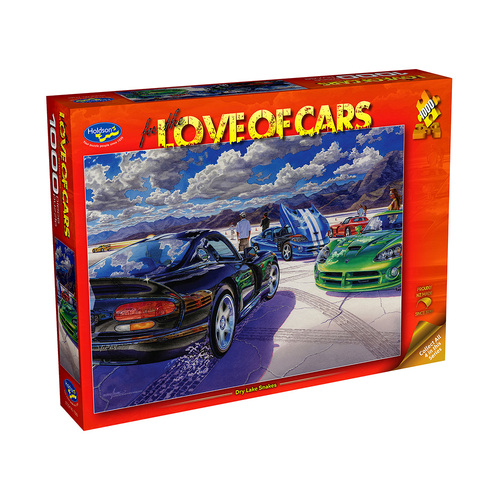 Holdson For the Love of Cars Dry Lake Snakes Jigsaw Puzzle 1000pcs (HOL773633)