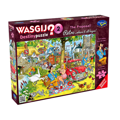 Holdson Wasgij Retro Destiny 2 The Proposal Jigsaw Puzzle XL 500pcs (HOL773985)