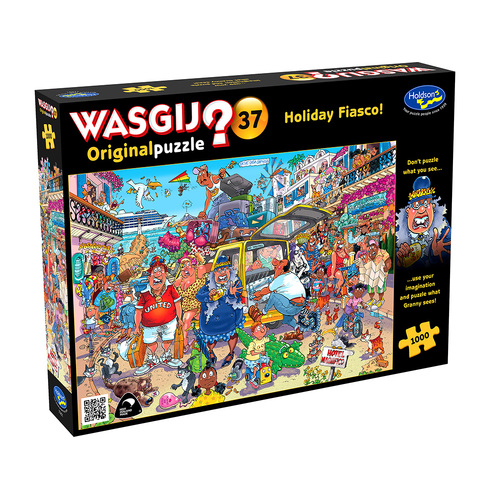 Holdson Wasgij Original 37 Holiday Fiasco Jigsaw Puzzle 1000pcs (HOL774012)