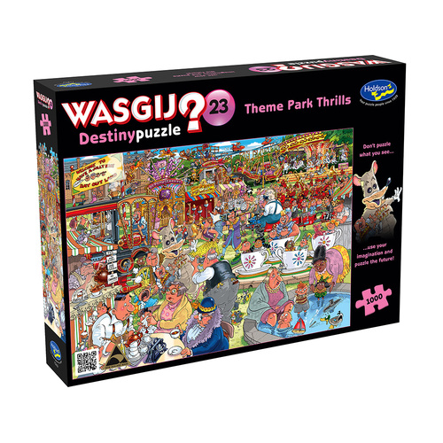 Holdson Wasgij Destiny 23 Theme Park Thrills Jigsaw Puzzle 1000pcs (HOL774197)