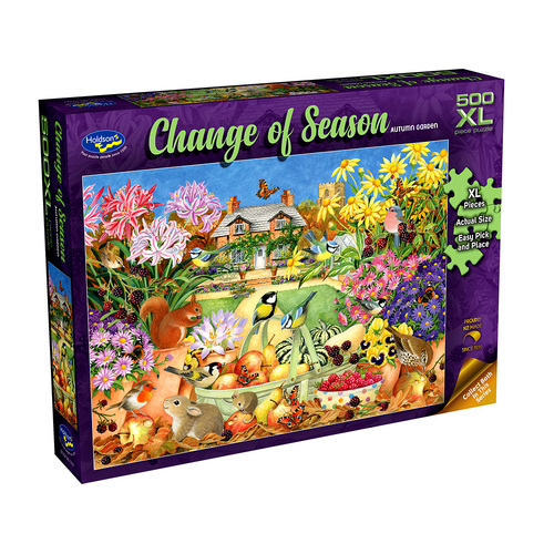 Holdson Change of Season Autumn.Garden Jigsaw Puzzle XL 500pcs (HOL774210)