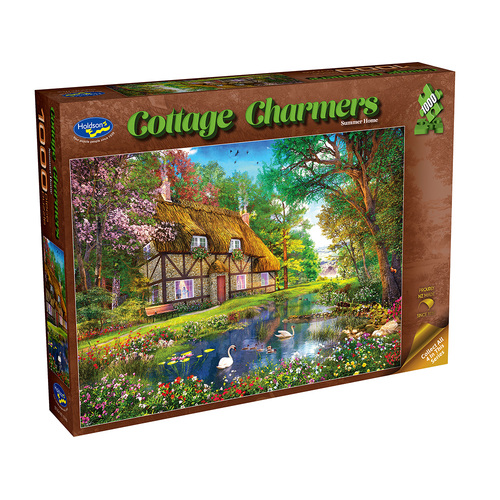 Holdson Cottage Charmers Summer Home Jigsaw Puzzle 1000pcs (HOL774401)