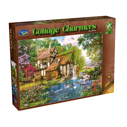 Holdson Cottage Charmers The Old Mill Jigsaw Puzzle 1000pcs (HOL774418)