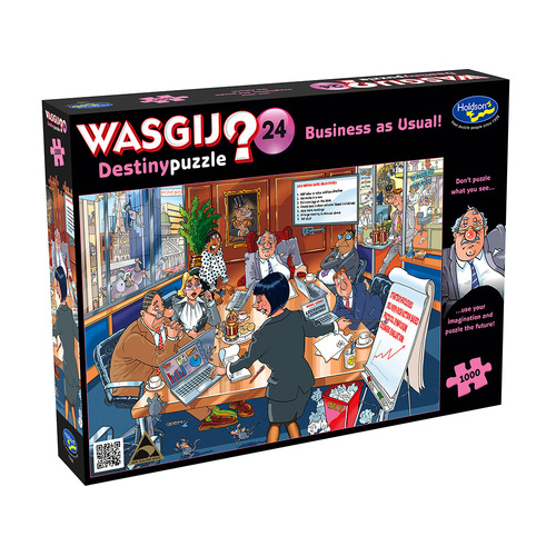 Holdson Wasgij Destiny 24 Business as Usual Jigsaw Puzzle 1000pcs (HOL774562)