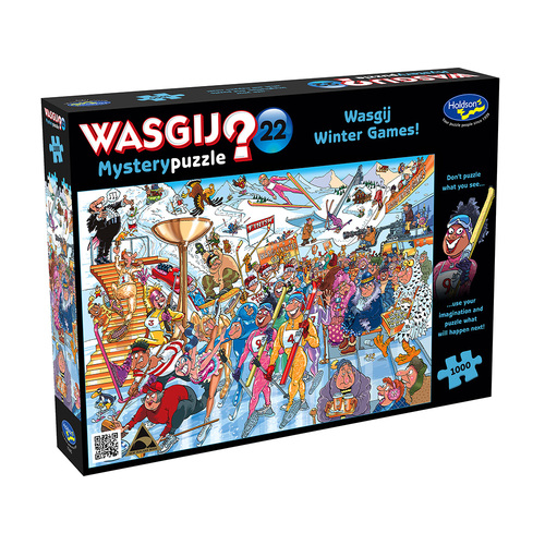 Holdson Wasgij Mystery 22 Winter Games Jigsaw Puzzle 1000pcs (HOL774753)