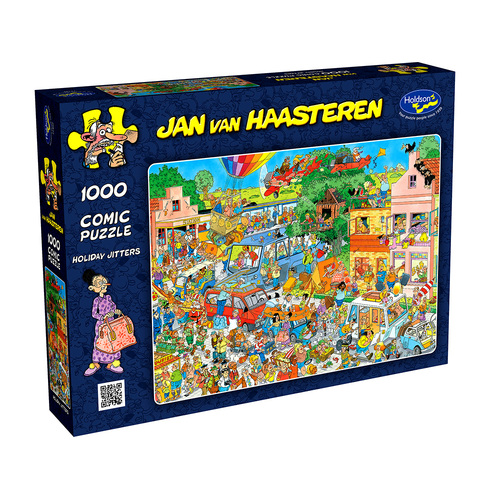 Holdson Jan Van Haasteren Holiday Jitters Jigsaw Puzzle 1000pcs (HOL774975)