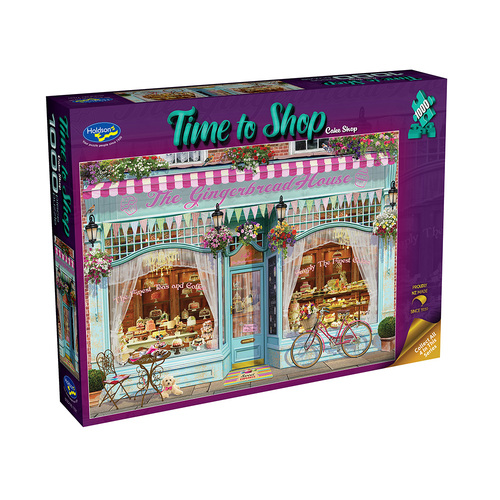 Holdson Time to Shop Cake Shop Jigsaw Puzzle 1000 Pieces (HOL775316)