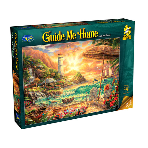 Holdson Guide Me Home Love the Beach Jigsaw Puzzle 1000pcs (HOL775460)