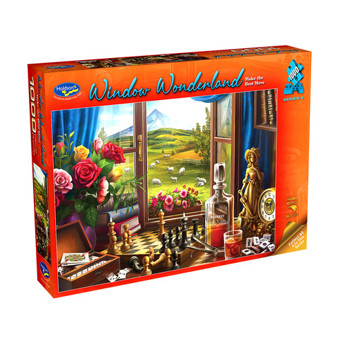 Holdson Window Wonderland Make the Best Move Jigsaw Puzzle 1000pcs (HOL775613)