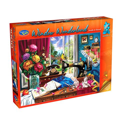 Holdson Window Wonderland Needle & Thread Jigsaw Puzzle 1000pcs (HOL775620)