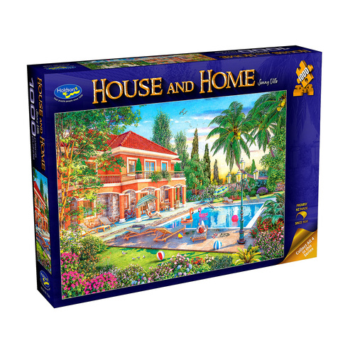 Holdson House & Home Sunny Villa Jigsaw Puzzle 1000pcs (HOL775668)