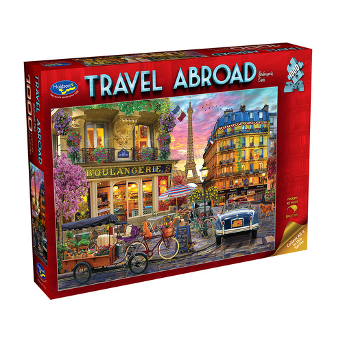 Holdson Travel Abroad Boulangerie Paris Jigsaw Puzzle 1000 Pieces (HOL775743)