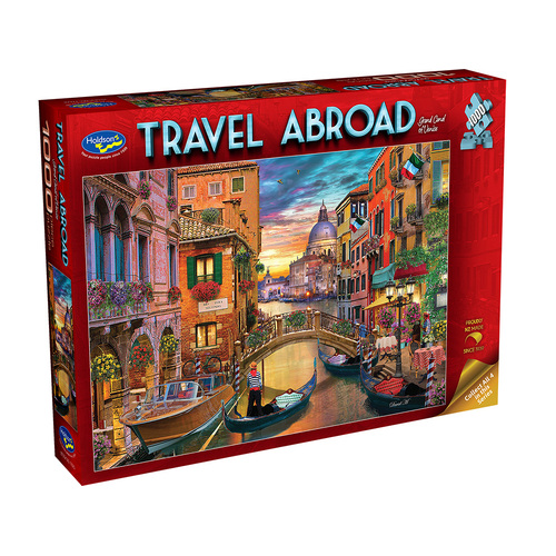 Holdson Travel Abroad Grand Canal of Venice Jigsaw Puzzle 1000pcs (HOL775750)