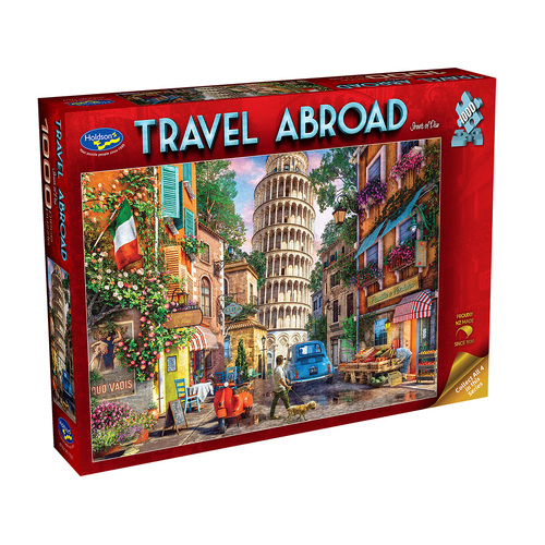 Holdson Travel Abroad Streets of Pisa Jigsaw Puzzle 1000pcs (HOL775774)
