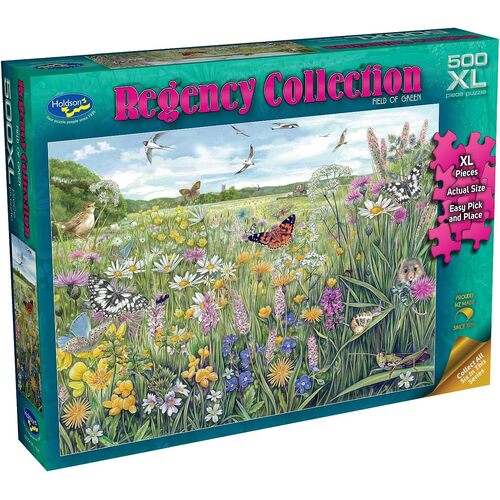 Holdson Regency Collection Field of Green Jigsaw Puzzle XL 500pcs (HOL775811)
