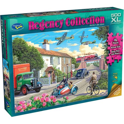 Holdson Regency Collection Protect & Serve Jigsaw Puzzle XL 500pcs (HOL775835)