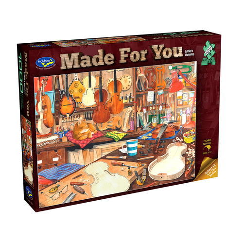 Holdson Made for You Luthiers Workshop Jigsaw Puzzle 1000pcs (HOL775873)