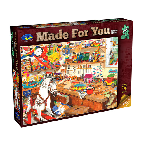 Holdson Made for You Toymakers Workshop Jigsaw Puzzle 1000pcs (HOL775897)