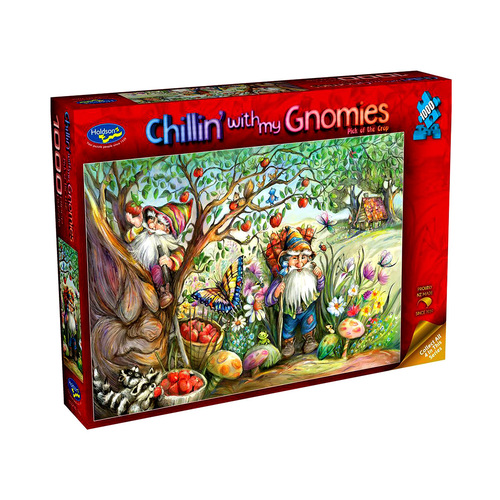 Holdson Chillin with My Gnomies Pick of the Crop Jigsaw Puzzle (HOL776054)