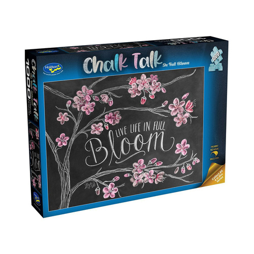 Holdson Chalk Talk in Full Bloom Jigsaw Puzzle 1000 Pieces (HOL776221)
