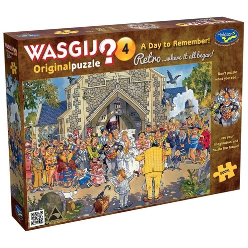Holdson Wasgij? Original 4 A Day to Remember! Jigsaw Puzzle XL 500 Pieces