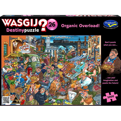 Holdson Wasgij Destiny 26 Organic Overload Jigsaw Puzzle 1000pcs (HOL776825)