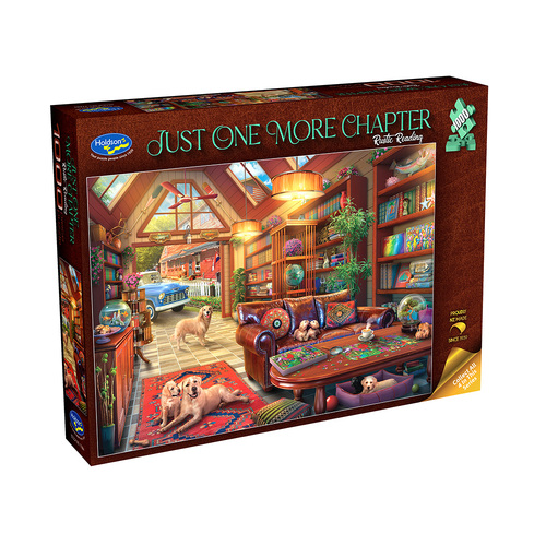 Holdson Just One More Chapter Rustic Reading Jigsaw Puzzle 1000pcs (HOL776948)