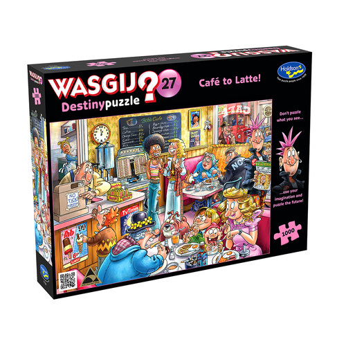 Holdson Wasgij Destiny 27 Cafe to Latte Jigsaw Puzzle 1000pcs (HOL777204)