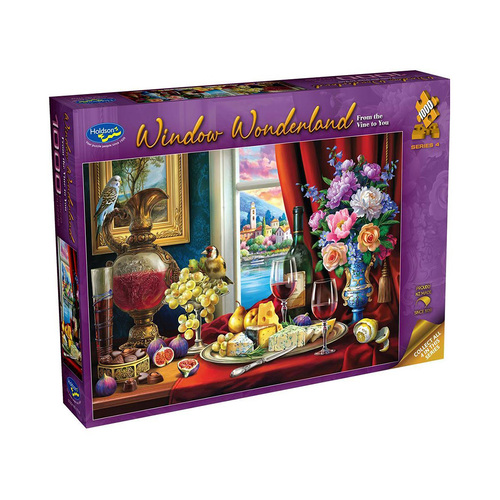 Holdson Window Wonderland From the Vine to You Jigsaw Puzzle 1000pcs (HOL777426)