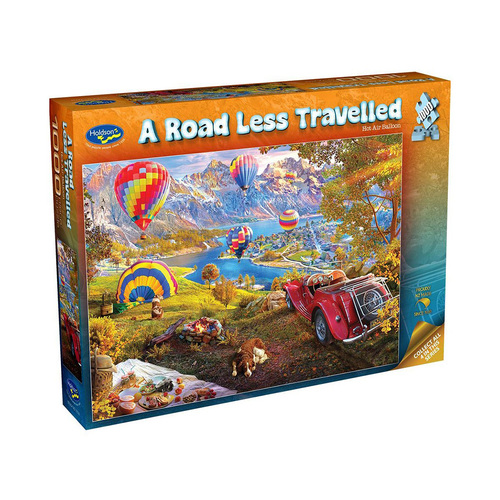 Holdson A Road Less Travelled Hot Air Balloon Jigsaw Puzzle 1000pcs (HOL777471)