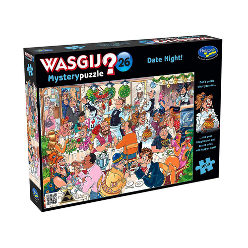 Holdson Wasgij Mystery 26 Date Night Jigsaw Puzzle 1000pcs (HOL777501)