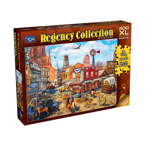 Holdson Regency Collection Life in the Old West Jigsaw Puzzle XL (HOL777594)